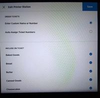 More options with "order ticket" enabled