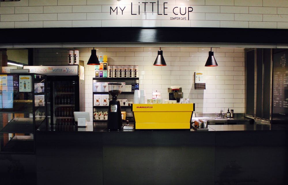 My Little Cup's Brussels cafe